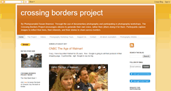 Desktop Screenshot of crossingbordersproject.com