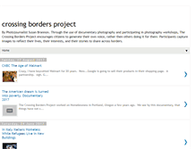 Tablet Screenshot of crossingbordersproject.com